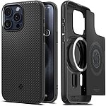 Spigen® Mag Armor MagFit για iPhone 15 Pro: Λεπτή Θήκη Σιλικόνης