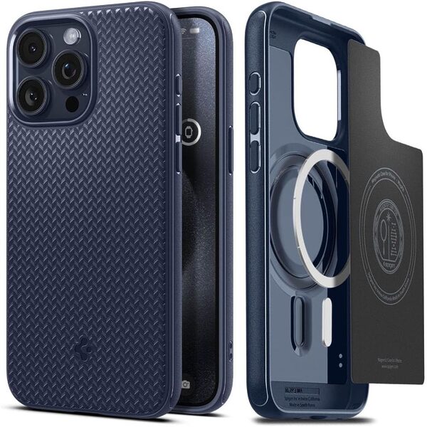 Spigen® Mag Armor MagFit για iPhone 15 Pro Max: Λεπτή Θήκη Σιλικόνης