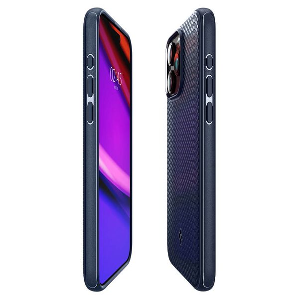 thiki spigen mag armor magfit iphone 15 pro navy blue 5