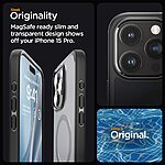 Spigen® Ultra Hybrid (MagFit) για iPhone 15 Pro: Θήκη MagSafe από Ανθεκτική Σιλικόνη με Πιστοποίηση Αντοχής MIL-STD 810G-516.6 – Frost Black - Image 7