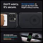 Spigen® Ultra Hybrid (MagFit) για iPhone 15 Pro: Θήκη MagSafe από Ανθεκτική Σιλικόνη με Πιστοποίηση Αντοχής MIL-STD 810G-516.6 – Frost Black - Image 9