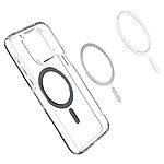 Spigen® Ultra Hybrid (MagFit) για iPhone 15 Pro Max: Θήκη MagSafe από Ανθεκτική Σιλικόνη με Πιστοποίηση Αντοχής MIL-STD 810G-516.6 – Carbon Fiber - Image 6