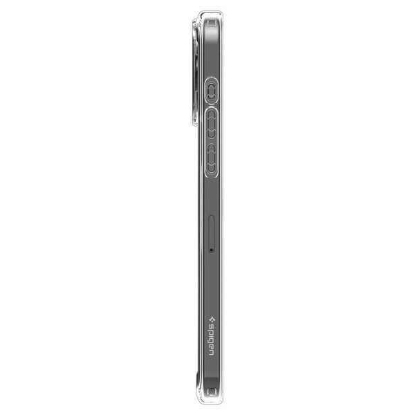 Spigen® Ultra Hybrid (MagFit) για iPhone 15 Pro Max: Θήκη MagSafe από Ανθεκτική Σιλικόνη με Πιστοποίηση Αντοχής MIL-STD 810G-516.6 – Frost Clear - Image 3