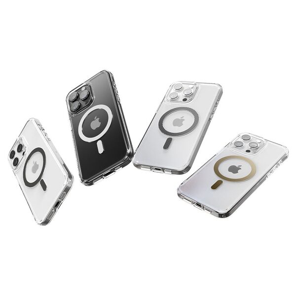 Spigen® Ultra Hybrid (MagFit) για iPhone 15 Pro Max: Θήκη MagSafe από Ανθεκτική Σιλικόνη με Πιστοποίηση Αντοχής MIL-STD 810G-516.6 – Frost Clear - Image 6
