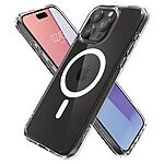 Spigen® Ultra Hybrid (MagFit) για iPhone 15 Pro: Θήκη MagSafe από Ανθεκτική Σιλικόνη με Πιστοποίηση Αντοχής MIL-STD 810G-516.6 – White - Image 7