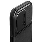 Spigen® Optik Armor για iPhone 15 Pro: Θήκη Σιλικόνης, Με Προστασία καμερών, Πιστοποίηση Αντοχής MIL-STD 810G-516.6 – Black - Image 7