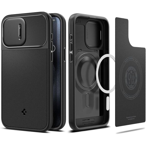 Spigen® Optik Armor για iPhone 15 Pro Max: Θήκη Σιλικόνης