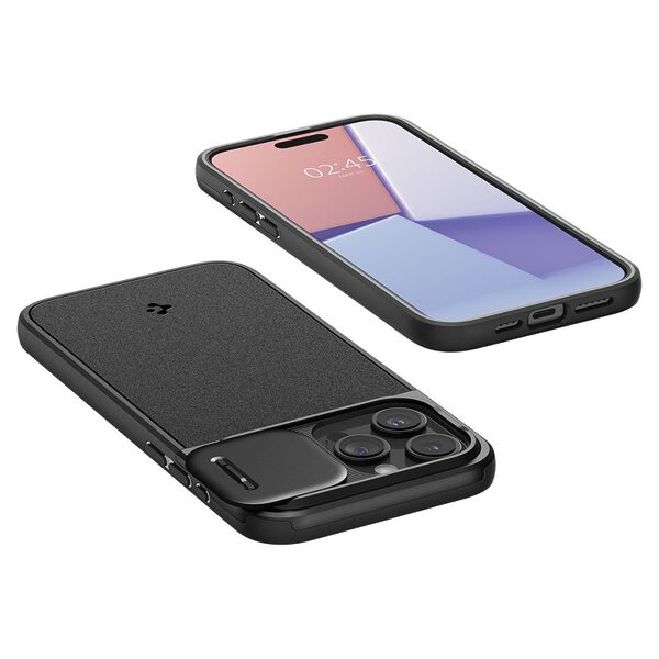 thiki spigen optik armor iphone 15 pro max black 8