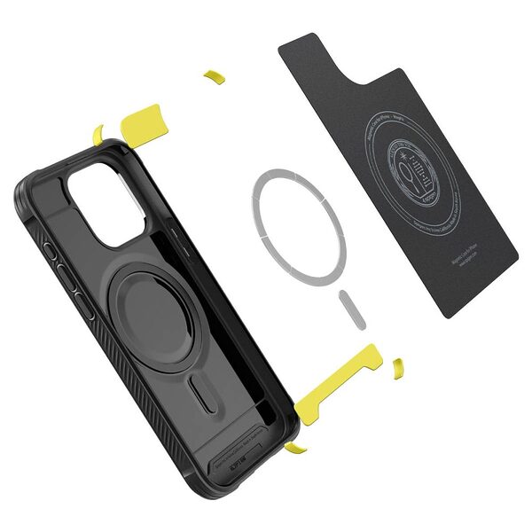 thiki spigen rugged armor iphone 15 pro max matte black 7