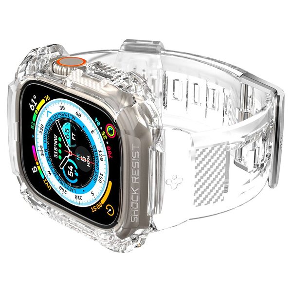 thiki spigen rugged armor pro watch ultra 49mm clear 7