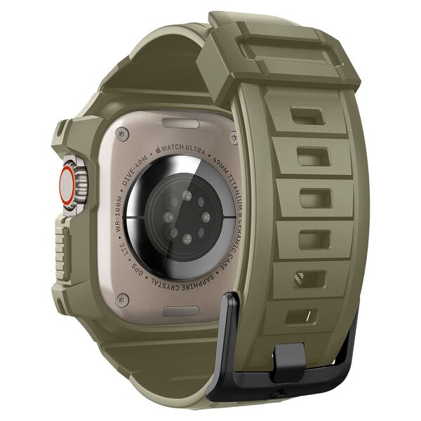 thiki spigen rugged armor pro watch ultra 49mm khaki 3