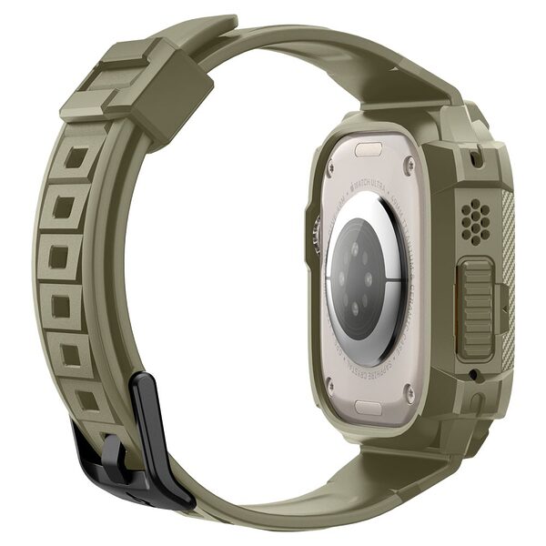 thiki spigen rugged armor pro watch ultra 49mm khaki 5