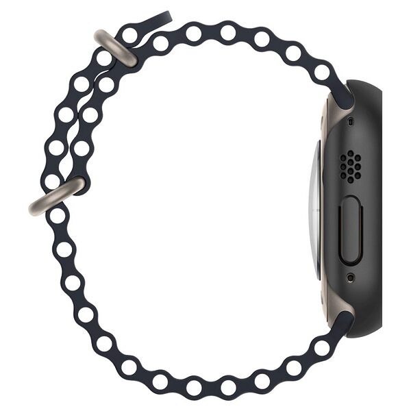 Spigen® Thin Fit 360 για Apple Watch Ultra 1 / 2 (49mm): Θήκη με Κομψό Σχεδιασμό, Ανθεκτικότητα και Ασφάλεια  - Black - Image 6