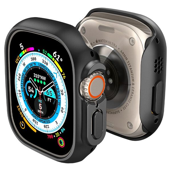Spigen® Thin Fit 360 για Apple Watch 1 / 2 (49mm): Θήκη με Κομψό Σχεδιασμό