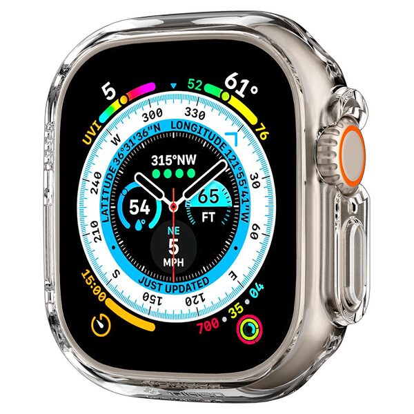 thiki spigen thin fit 360 watch 49mm clear 4