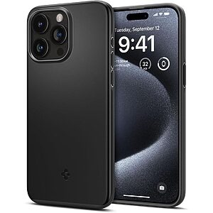 Spigen® Thin Fit για iPhone 15 Pro: Υπερ-Λεπτή