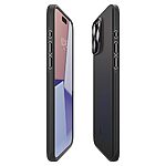 Spigen® Thin Fit για iPhone 15 Pro: Υπερ-Λεπτή, Ανθεκτική και Εύκαμπτη Θήκη (1,55mm), από Premium Πλαστικό – Black - Image 6