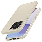 Spigen® Thin Fit για iPhone 15 Pro: Υπερ-Λεπτή, Ανθεκτική και Εύκαμπτη Θήκη (1,55mm), από Premium Πλαστικό – Mutte Beige - Image 6