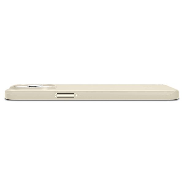Spigen® Thin Fit για iPhone 15 Pro: Υπερ-Λεπτή, Ανθεκτική και Εύκαμπτη Θήκη (1,55mm), από Premium Πλαστικό – Mutte Beige - Image 9