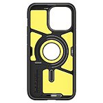 Spigen® Tough Armor Mag για iPhone 15 Pro: Υβριδική Θήκη MagSafe με Πιστοποίηση Αντοχής MIL-STD 810G-516.6, Ενσωματωμένη Βάση – GunMettal - Image 8
