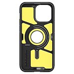 Spigen® Tough Armor Mag για iPhone 15 Pro Max: Υβριδική Θήκη MagSafe με Πιστοποίηση Αντοχής MIL-STD 810G-516.6, Ενσωματωμένη Βάση – Black - Image 9
