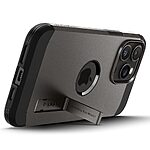 Spigen® Tough Armor Mag για iPhone 15 Pro Max: Υβριδική Θήκη MagSafe με Πιστοποίηση Αντοχής MIL-STD 810G-516.6, Ενσωματωμένη Βάση – GunMettal - Image 6