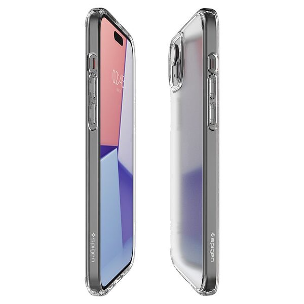 thiki spigen ultra hybrid iphone 15 frost clear 5