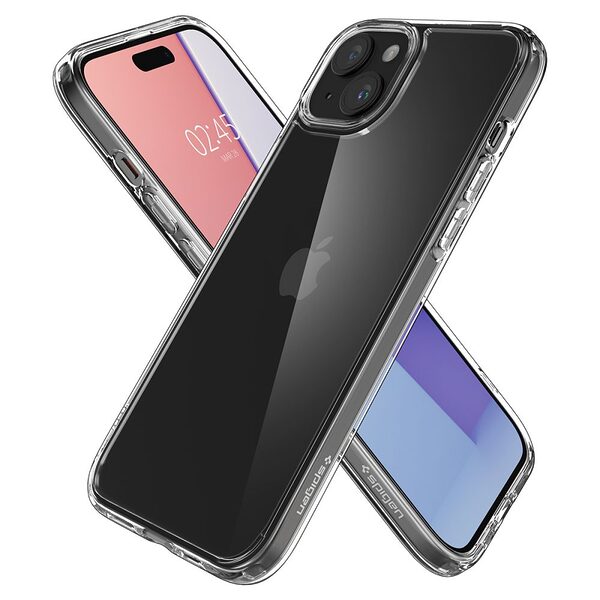 thiki spigen ultra hybrid iphone 15 plus crystal clear 5