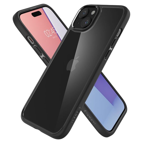 thiki spigen ultra hybrid iphone 15 plus matte black 5