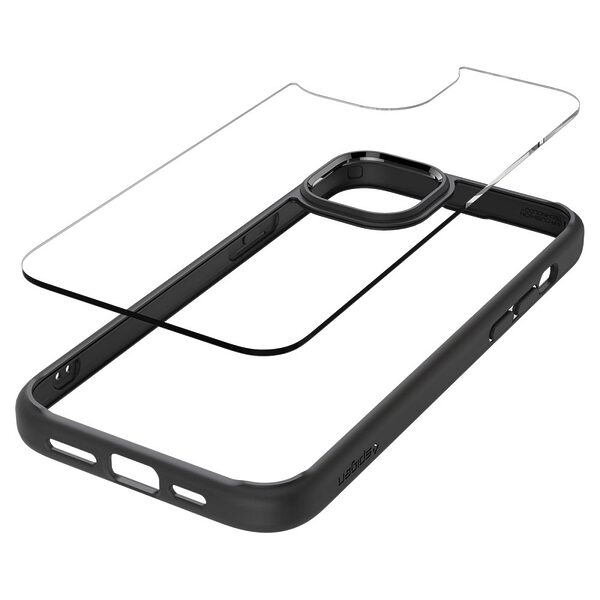 thiki spigen ultra hybrid iphone 15 plus matte black 8