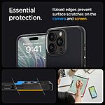 Spigen® Ultra Hybrid για iPhone 15 Pro Max: Θήκη από TPU & Πολυκαρμπονικό με Πιστοποίηση Αντοχής MIL-STD 810G-516.6 – Frost Black - Image 9