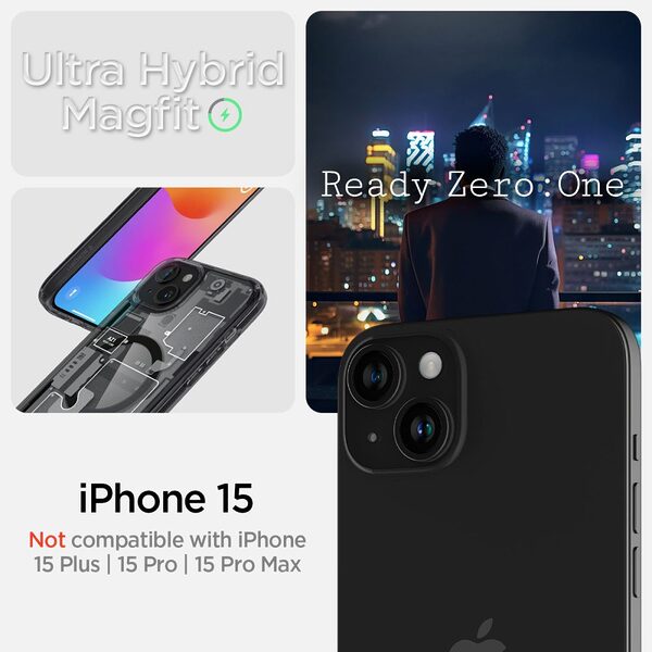 thiki spigen ultra hybrid mag iphone15 zero one 7