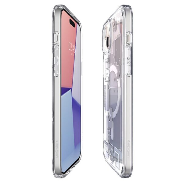 thiki spigen ultra hybrid mag iphone15 zero one white 6