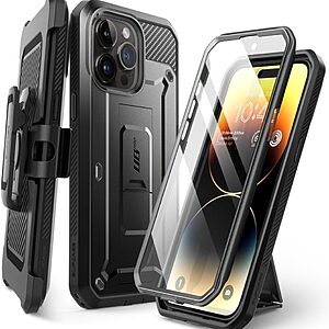 SUPCASE® Unicorn Beetle 360° Pro: Θήκη iPhone 15 Pro με Πρόσοψη Οθόνης