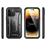 SUPCASE® Unicorn Beetle 360° Pro: Θήκη iPhone 15 Pro Max με Πρόσοψη Οθόνης, Κλιπ Ζώνης και Πιστοποίηση Αντοχής MIL-STD 810G-516.6 – Black - Image 3