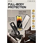 SUPCASE® Unicorn Beetle 360° Pro: Θήκη iPhone 15 Pro Max με Πρόσοψη Οθόνης, Κλιπ Ζώνης και Πιστοποίηση Αντοχής MIL-STD 810G-516.6 – Black - Image 5