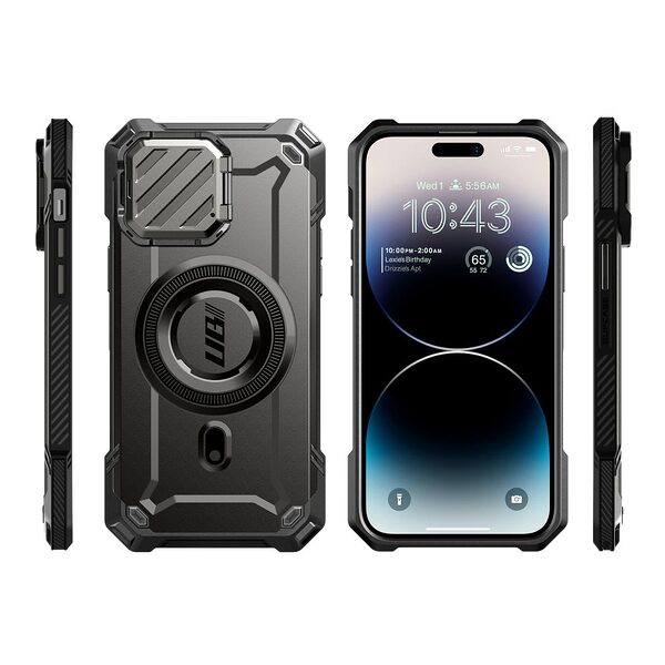 thiki supcase unicorn beetle mag xt iphone15 black 2