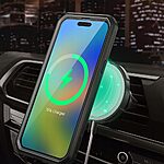 SUPCASE® Unicorn Beetle PRO MAG για iPhone 15 Pro Max: Θήκη MagSafe με Αμερικάνικη Στρατιωτική Πιστοποίηση Αντοχής MIL-STD 810G-516.6 - Black - Image 6