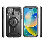 SUPCASE® Unicorn Beetle PRO MAG για iPhone 15 Pro Max: Θήκη MagSafe με Αμερικάνικη Στρατιωτική Πιστοποίηση Αντοχής MIL-STD 810G-516.6 - Black - Image 8