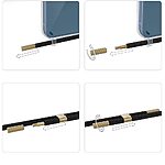 Θήκη Tech-Protect FlexAir Chain Magsafe για iPhone 15 Pro Max - με 2 x Αποσπώμενα Λουράκια - Μαύρη / Μπεζ - Image 3