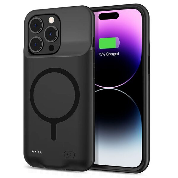 Θήκη Tech-Protect PowerCase Magsafe 8500mAh για iPhone 15 Pro Max - Μαύρη
