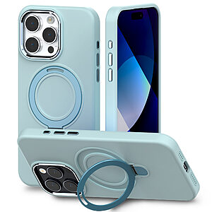 Θήκη Mercury Goospery® Magsafe Standing Silicone για iPhone 14 Pro Max γαλάζιο