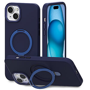 Θήκη Mercury Goospery® Magsafe Standing Silicone για iPhone 14 Plus μπλε