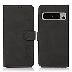 Θήκη Google Pixel 8 Pro KHAZNEH Litchi Retro Texture Leather με βάση στήριξης