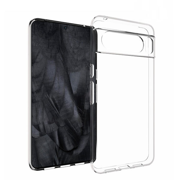 Θήκη Google Pixel 8 Pro OEM Silicone Sockproof Dual layer Transparent Πλάτη TPU