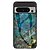Θήκη Google Pixel 8 Pro OEM σχέδιο Marble με Πλάτη Tempered Glass TPU σμαραγδί