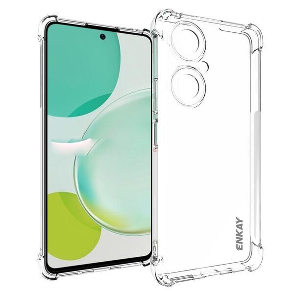 Θήκη Huawei Nova 11i ENKAY Enkay Silicone Sockproof Anti-Slip Transparent Πλάτη TPU