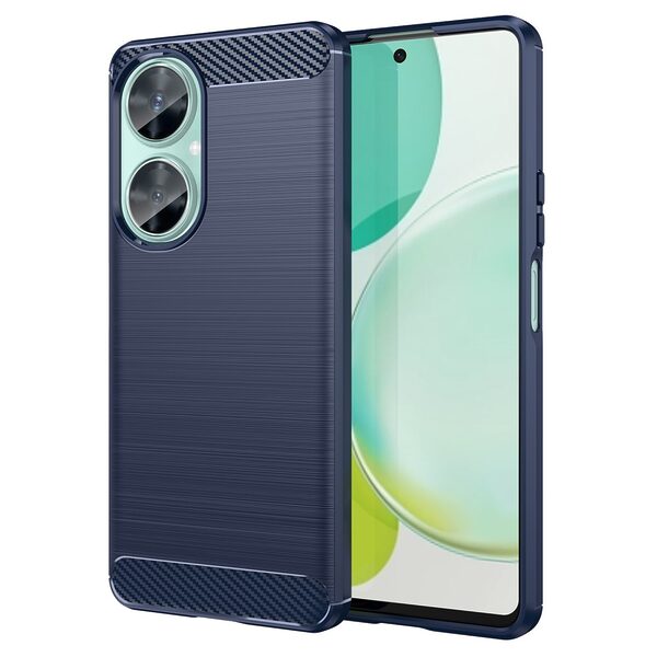 Θήκη Huawei Nova 11i Mad Mask Brushed TPU Carbon Πλάτη μπλε