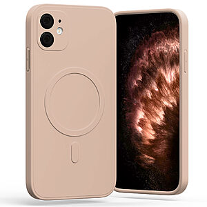 Θήκη Mercury Goospery® Semi Silicon MagSafe για iPhone 11 ροζ