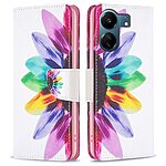 Θήκη Xiaomi Redmi 13C / Poco C65 OEM Colorful Petals με βάση στήριξης